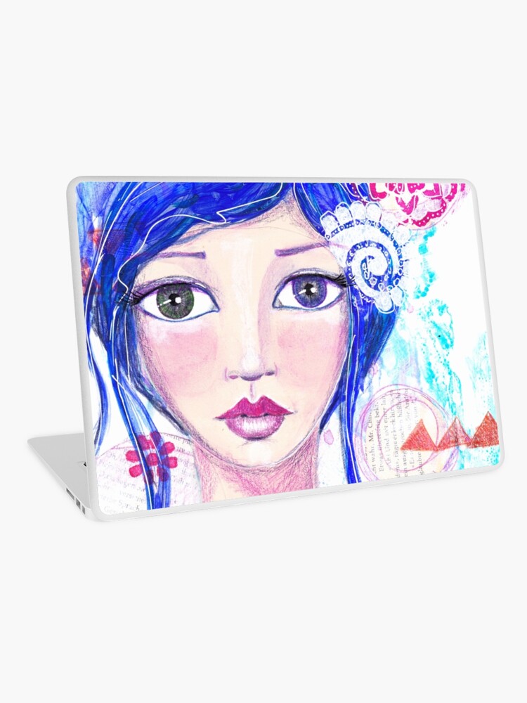 Thumbnail 1 von 2, Laptop Folie, I follow my heart | Ich folge meinem Herzen designt und verkauft von AngelArt444.