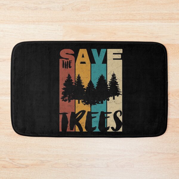 Item preview, Save The Trees, Retro Vintage Design, Earth Day designed and sold by PROMEN Creativity.