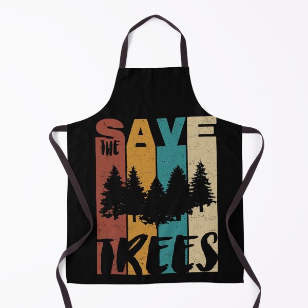 Item preview, Save The Trees, Retro Vintage Design, Earth Day designed and sold by PROMEN Creativity.