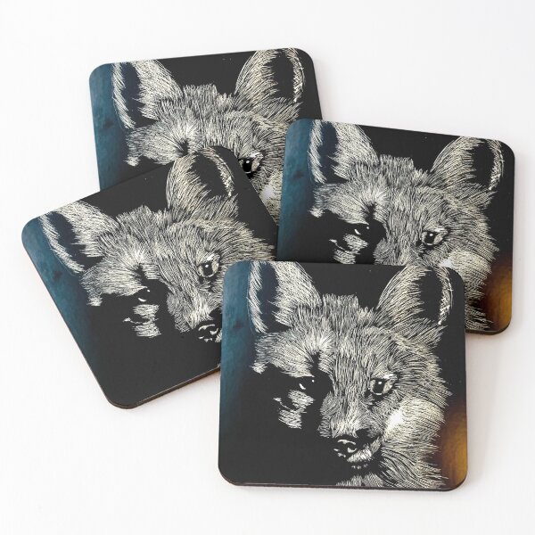 Item preview, Bosquejo de zorro designed and sold by Madie-RW.