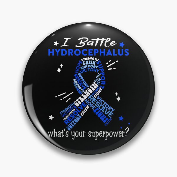Item preview, Hydrocephalus Warrior - I Battle Hydrocephalus What's Your Superpower? designed and sold by ArangoaStore.