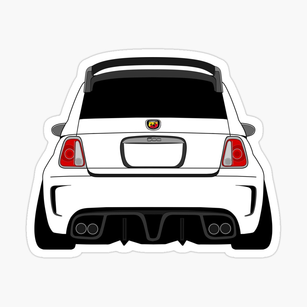 Abarth Poster By Classicauto Redbubble