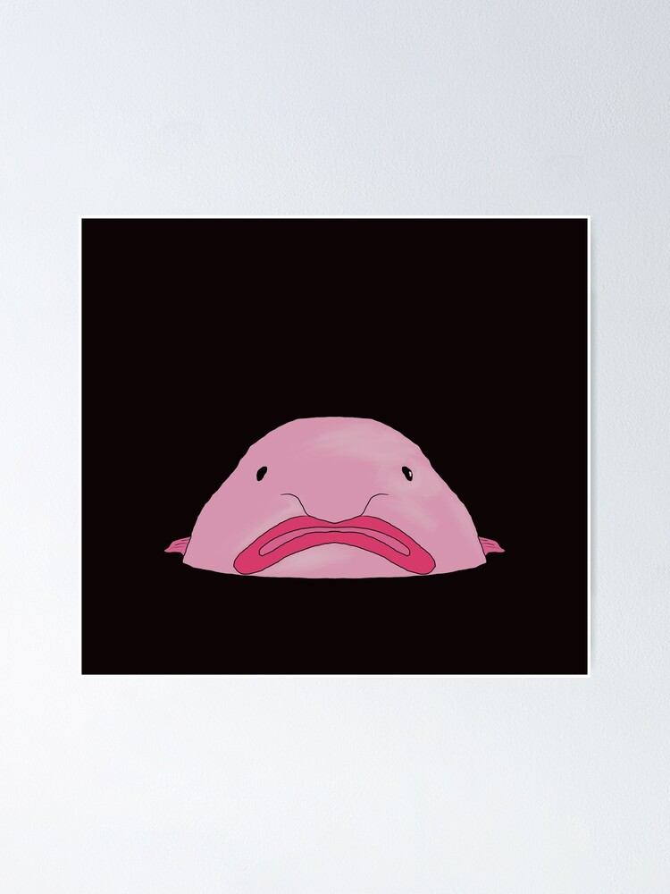 Expressions of Blobfish, Funny Ugly Fish Meme Postcard for Sale by  BornDesign