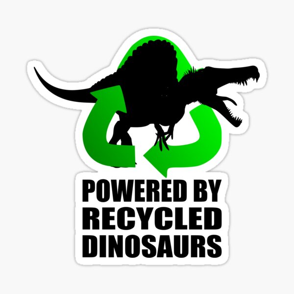 Item preview, Spinosaurus - Powered by Recycled designed and sold by birdo-art.