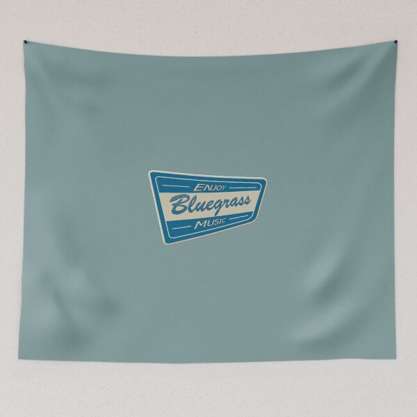 Item preview, Enjoy bluegrass music - vintage sign designed and sold by lisaberton.