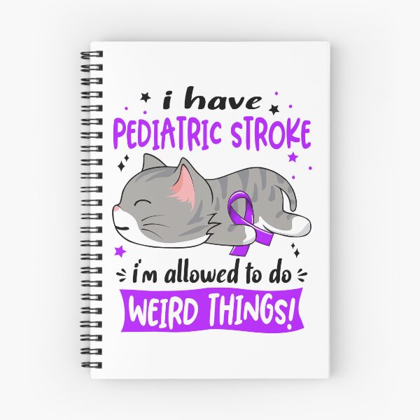 Item preview, Pediatric Stroke Awareness, I Have Pediatric Stroke i'm Allowed to do Weird Things! designed and sold by Tammyilaria.