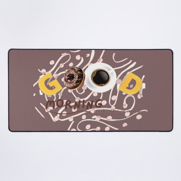 Item preview, donut coffee morning, All Things is Possible With Coffee, funny coffee motivation, irresistible coffee, Donut coffee morning designed and sold by Nicedeco.