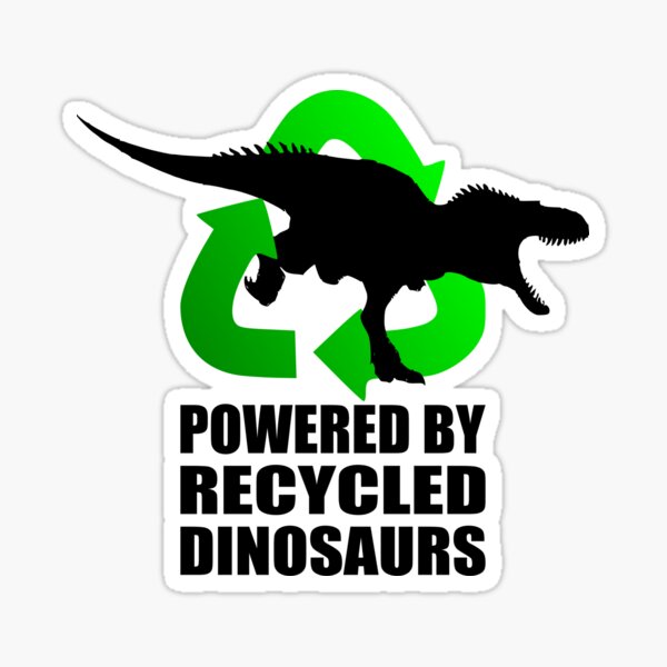Item preview, Albertosaurus - Powered by Recycled - Dino designed and sold by birdo-art.