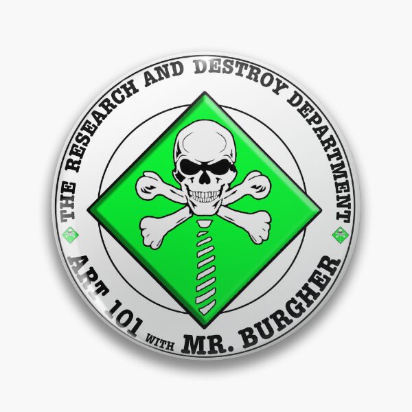 Item preview, Research and Destroy: Art 101 with Mr. Burgher designed and sold by Mr-Burgher.