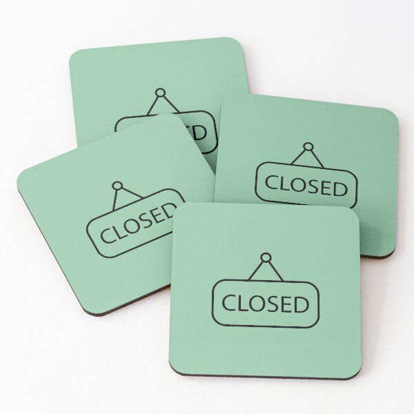 Item preview, CLOSED SIGN designed and sold by azy2shop.