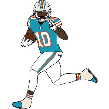 Tyreek Hill - Tyreek Hill Miami Dolphins - Sticker