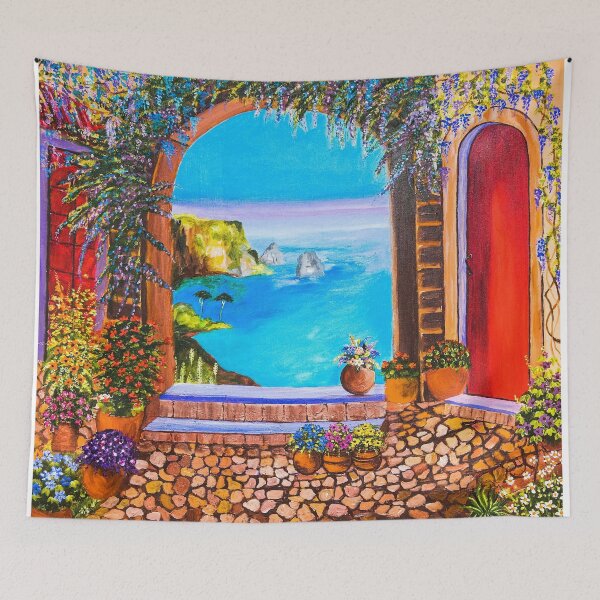 Item preview, Tuscan Courtyard designed and sold by artbydanielle.