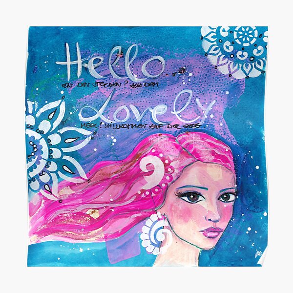 Hello Lovely Poster