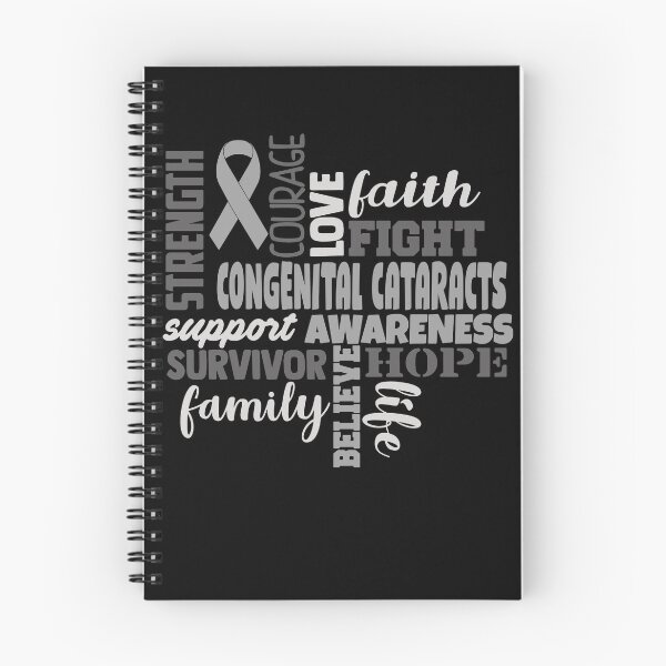 Item preview, Congenital Cataracts Awareness - Strength Courage Faith Hope Love Fight Support Survivor Family Life Believe designed and sold by Hilten.