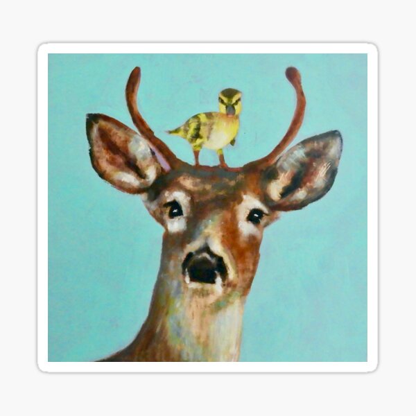DeerDuckling Sticker
