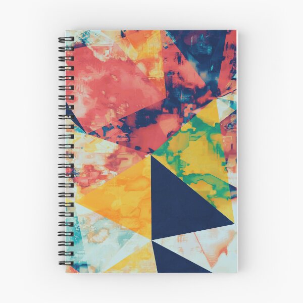 Item preview, abstract geometric triangles trendy pattern designed and sold by cutecrazytshirt.