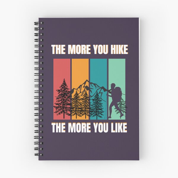 Item preview, The More You Hike The More You Like  designed and sold by BronikowskiART.