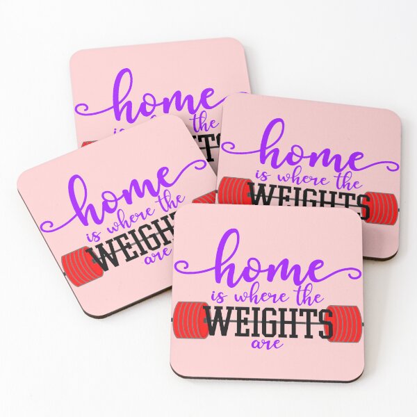 Item preview, Home is Where the Weights Are designed and sold by Doodles From My Noodle.