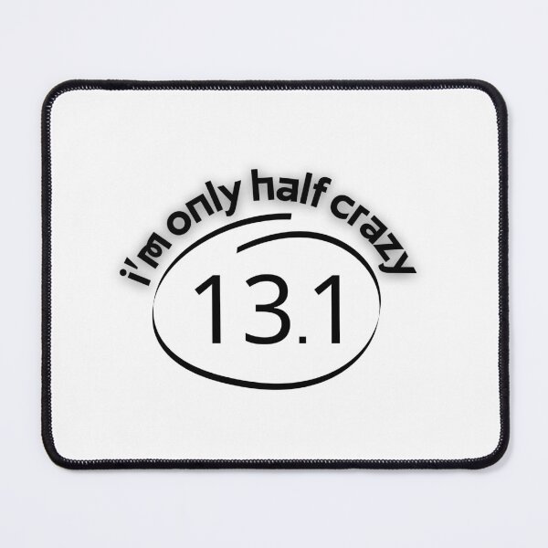 Item preview, i'm only half crazy 13.1 sticker t shirt  designed and sold by abdmrf.