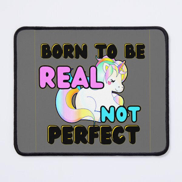 Item preview, Born to be real not perfect designed and sold by JAdotdotDesigns.