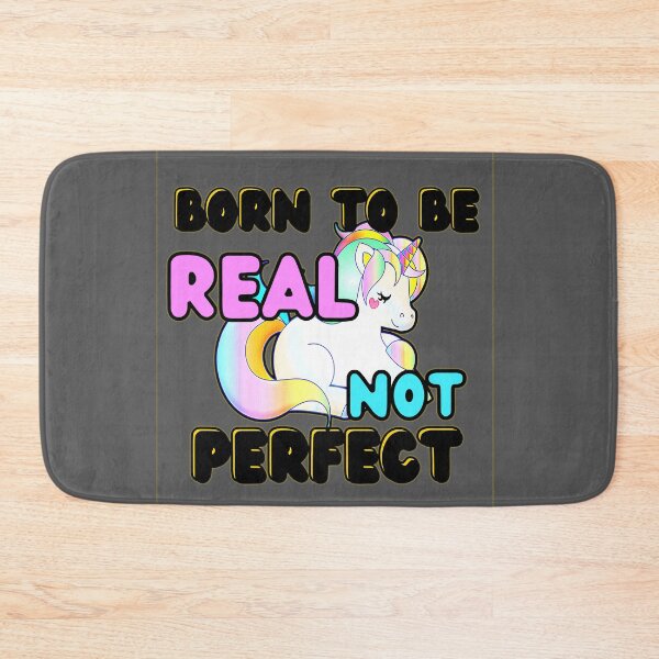 Item preview, Born to be real not perfect designed and sold by JAdotdotDesigns.
