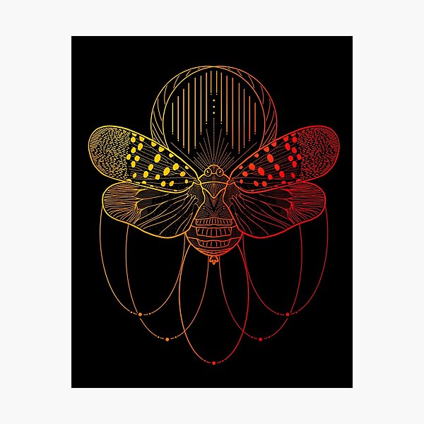 Item preview, Spotted Lanternfly designed and sold by radiantdark.