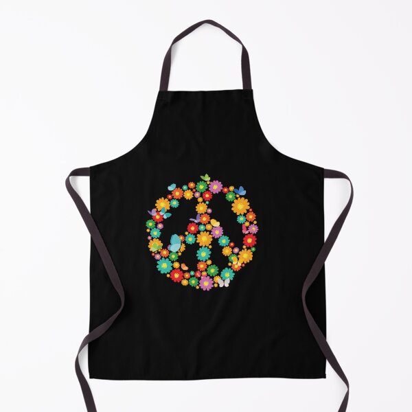 Artikelvorschau, Tag der Erde-Friedenszeichen-Blumen-Gänseblümchen-langes Hülsen-Shirt entworfen und verkauft von BreidinOdelia.