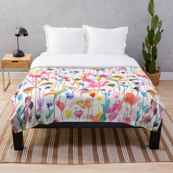 Item preview, Watercolor Colorful Spring Flowers iPhone designed and sold by ninoladesign.