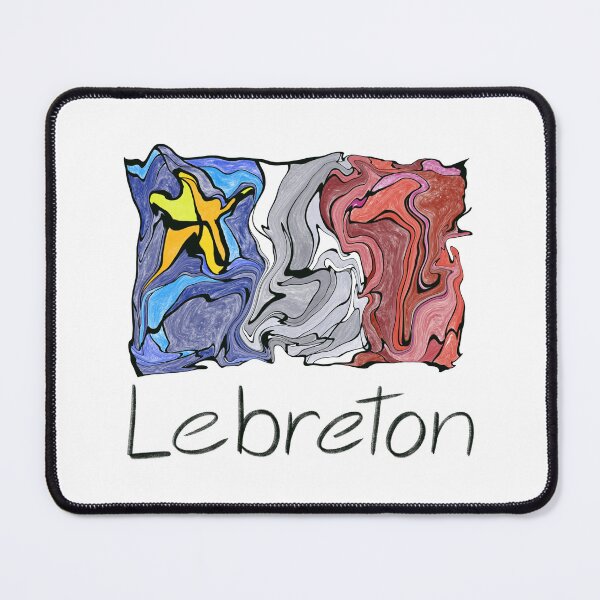 Item preview, Acadian Flag pastel liquid mosaic Lebreton - Drapeau acadien mosaïque liquide pastel vitrail Lebreton designed and sold by ColoursOfFrance.