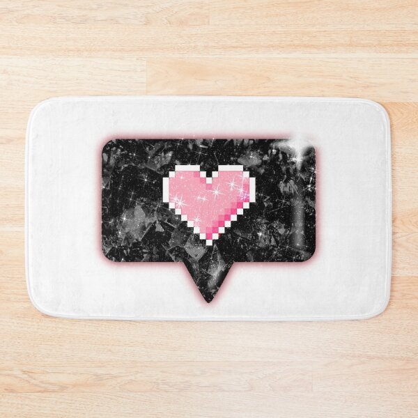 Item preview, Black Speech Icon Pink Heart Like Button Love Social Media designed and sold by Jolly-Yosei.