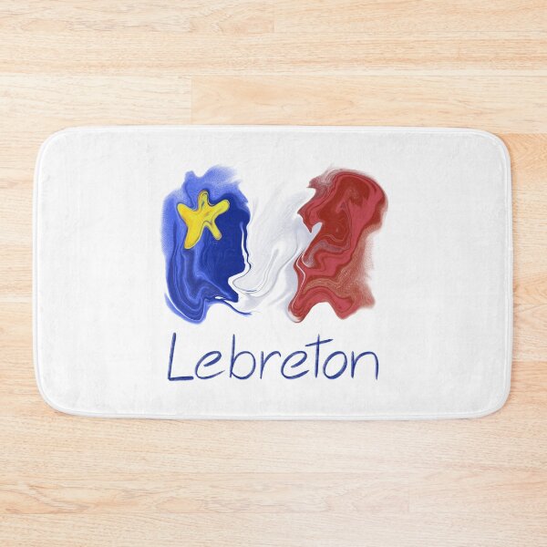 Item preview, Acadian Flag pastel liquid Lebreton  - Drapeau acadien liquide pastel Lebreton designed and sold by ColoursOfFrance.