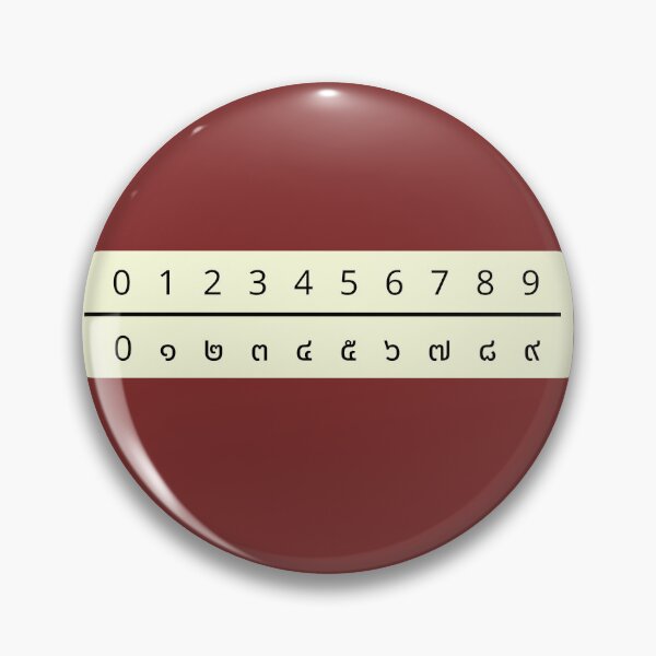 Item preview, Thai and Arabic Numbers designed and sold by MelloHDesigns.