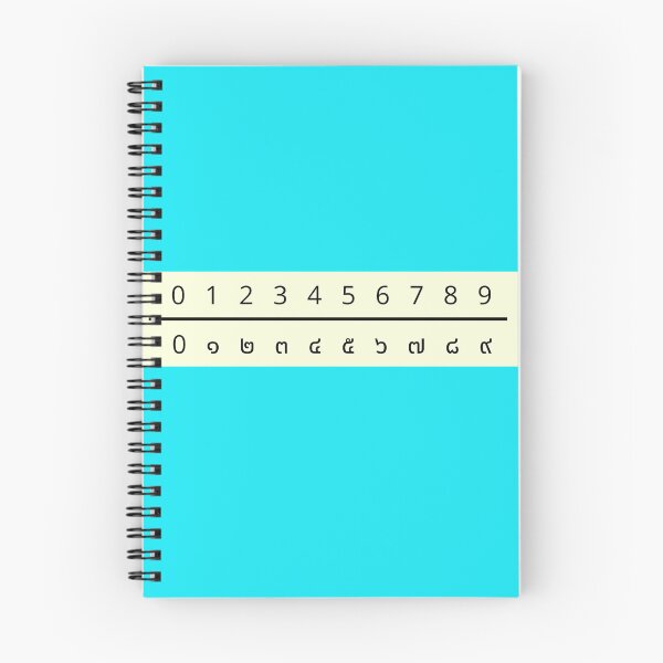 Item preview, Thai and Arabic Numbers designed and sold by MelloHDesigns.