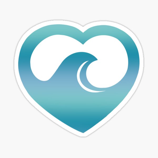 Love the Sea Sticker