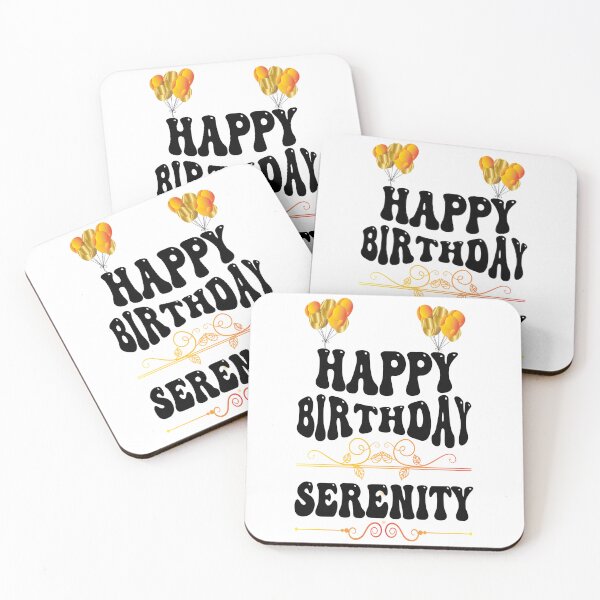 Item preview, Happy birthday Serenity designed and sold by bahdsgraphic.