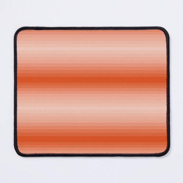 Item preview, horizontal stripes pattern design in ubuntu orange palette designed and sold by Becky Hunter.