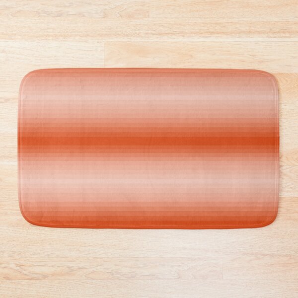 Item preview, horizontal stripes pattern design in ubuntu orange palette designed and sold by Becky Hunter.