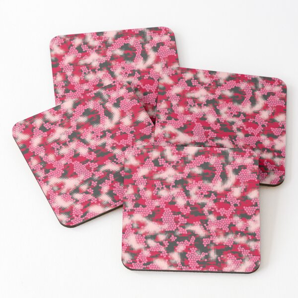 Item preview, Pink and red Camouflage  designed and sold by Tshirtstory.