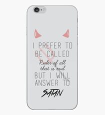 Ruler of All that is Evil iPhone Case