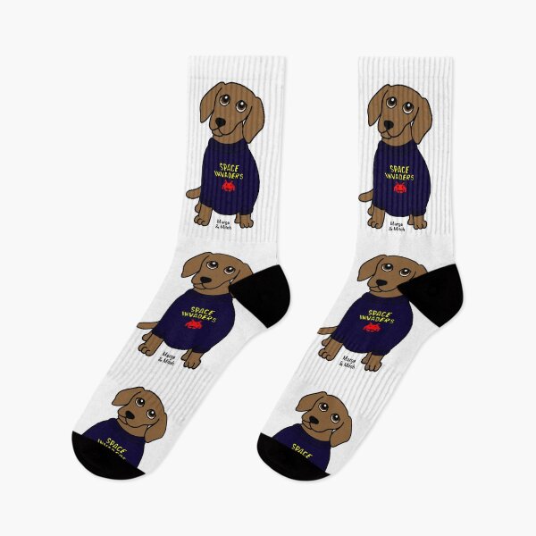 Item preview, Dachshund Sausage Dog with Gamer Jumper designed and sold by Scat the cat.