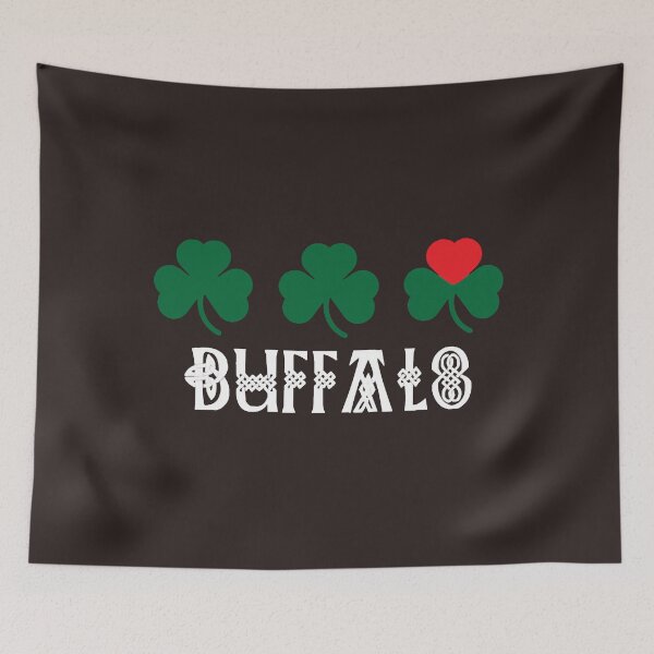 Item preview, Buffalo Shamrock Irish Heart designed and sold by RicardoPerdro.