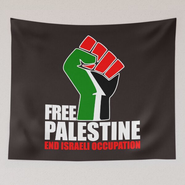 Item preview, Free Palestine end Israeli Occupation designed and sold by RicardoPerdro.