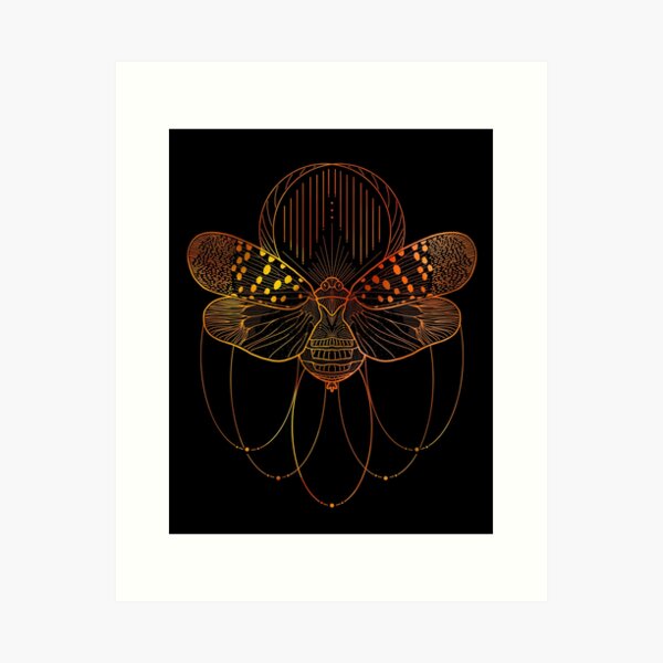 Item preview, Spotted Lanternfly designed and sold by radiantdark.