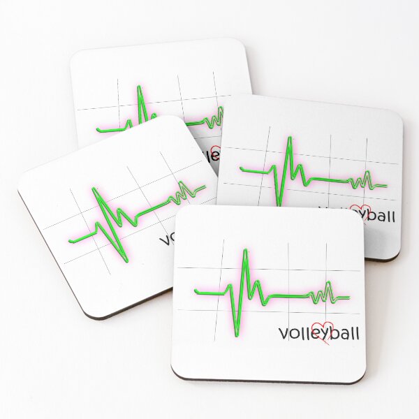 Item preview, volleyball "heartbeat" designed and sold by Mr.Epic - Shop.