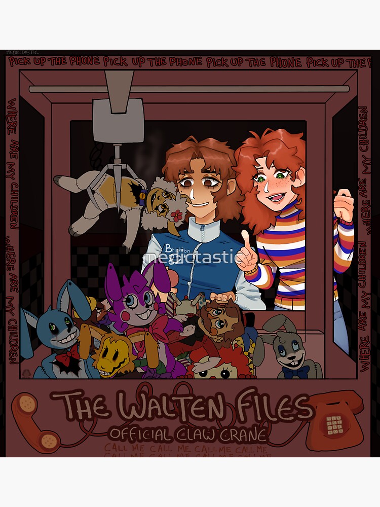 Jack Walten (The Walten Files) Sticker for Sale by RaspberryRhen