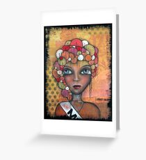 True Beauty Original art by Angieclementine Greeting Card