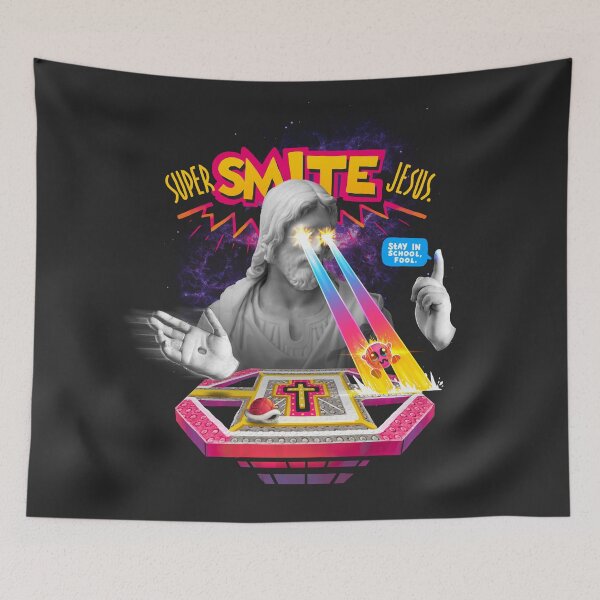 Item preview, Super Smite Jesus designed and sold by MathijsVissers.