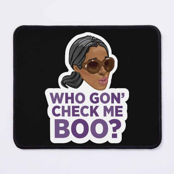Item preview, Who Gon Check me Boo designed and sold by RicardoPerdro.