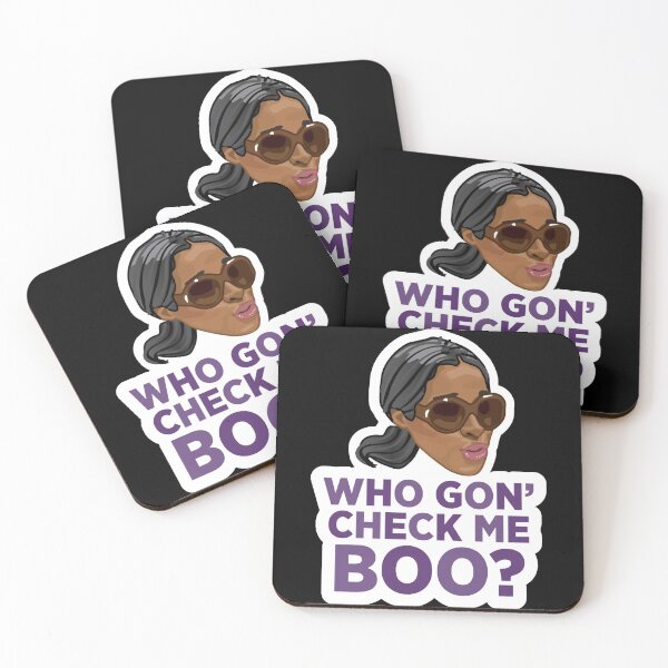 Item preview, Who Gon Check me Boo designed and sold by RicardoPerdro.