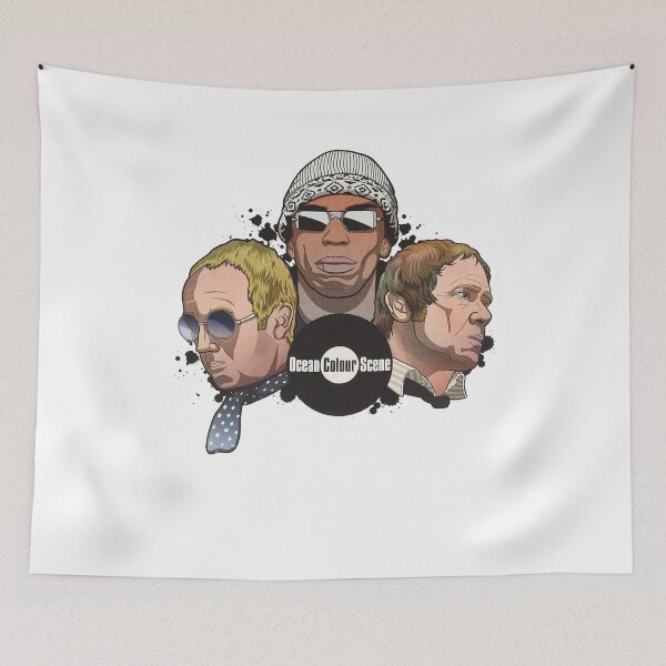 Item preview, Birthday Gift Ocean Colour Scene Retro Wave designed and sold by 1980Armstrong.